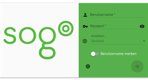 sogo login|sogo einloggen.